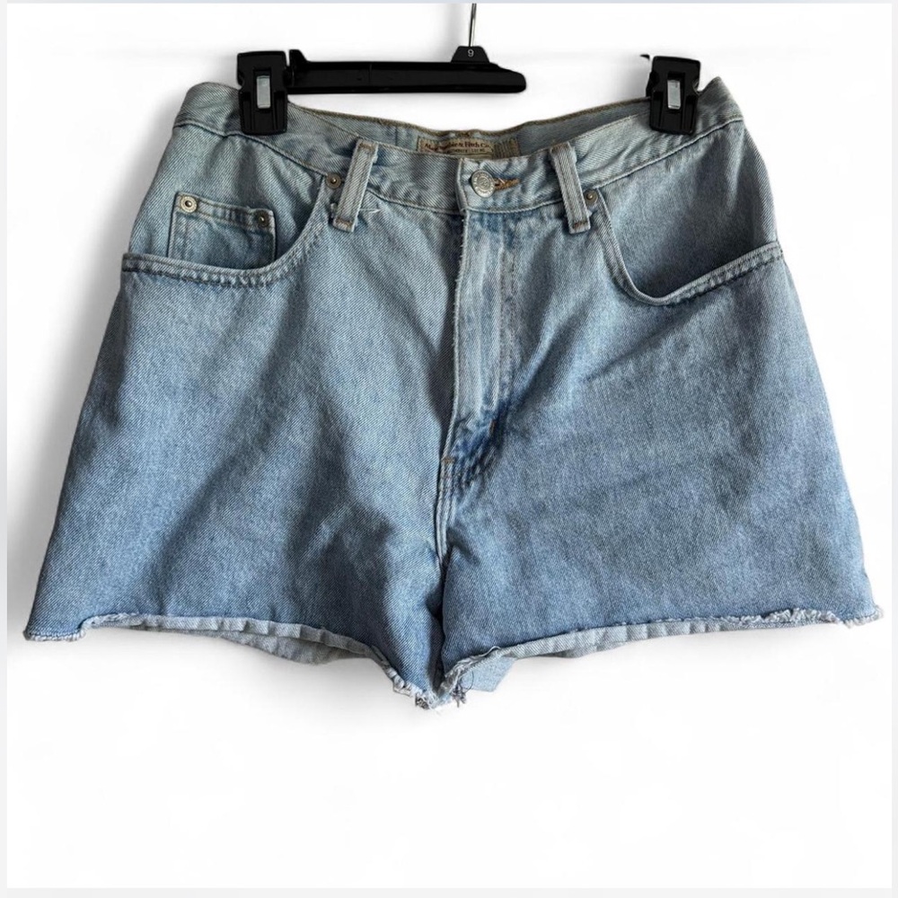 VINTAGE Abercrombie & Fitch Light Blue Denim Shorts